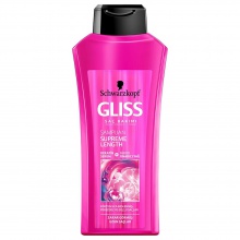 شامپو گلیس GLISS صورتی درخشان کننده مو حجم 550 میل
